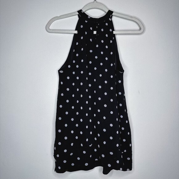 Lane Bryant‎ Polka Dot Ruffle Halter Top - Plus Size 14/16 - Picture 8 of 9